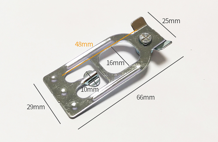 USA Tear Drop Pallet Rack Corrosion Protection Beam End Safety Clip for Racking System