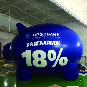 Attractive lighting inflatable planets /inflatable PVC LED hanging full printing