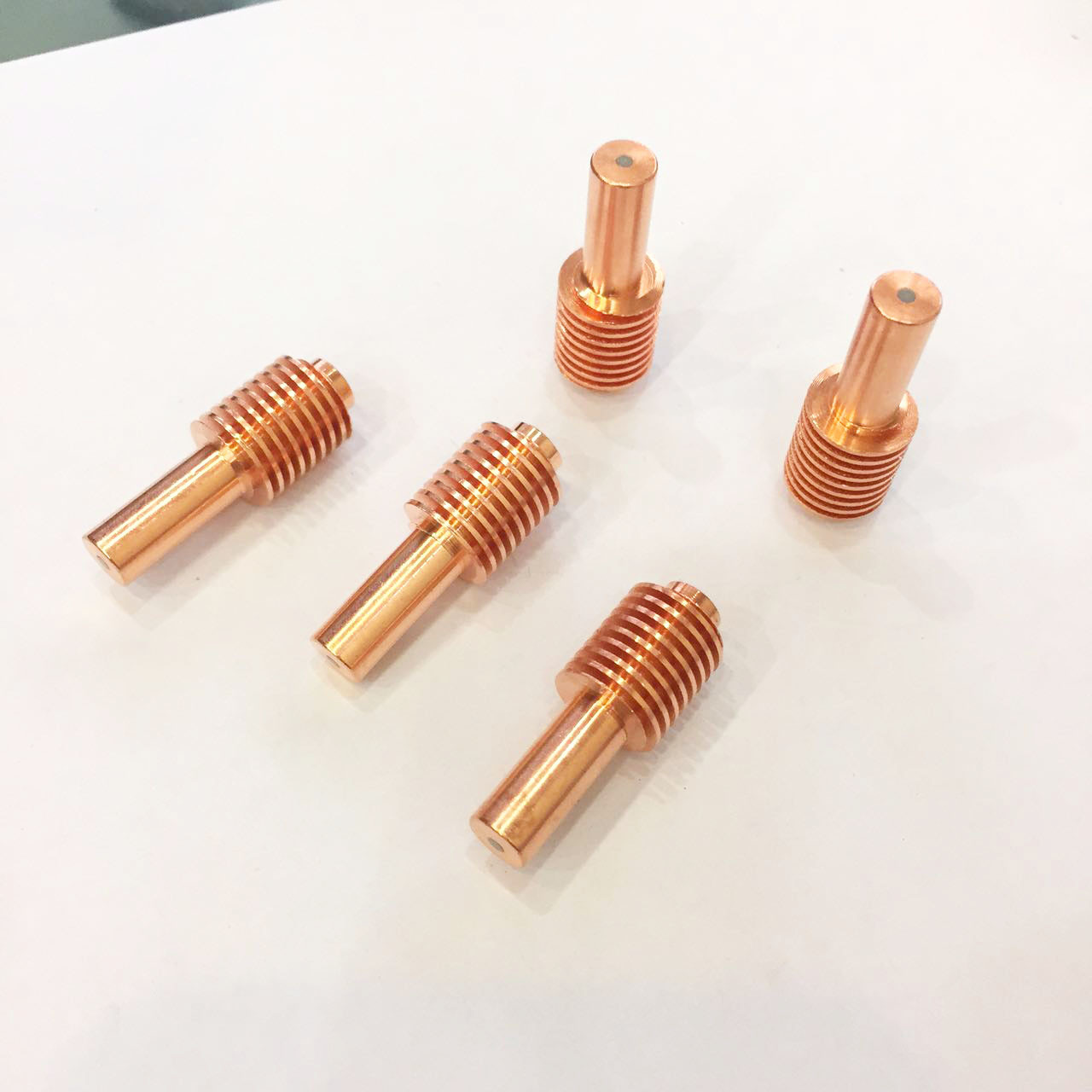 Copper Compatible parts for Hypertherm Consumables Nozzle 220671 Electrode 220669 And Retaining Cap