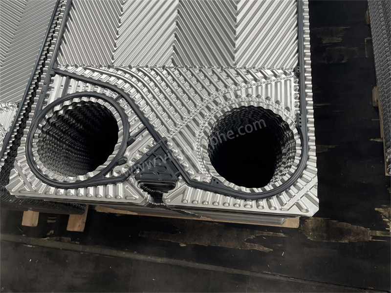 Nickel Sondex Heat Exchanger Plate 500mm Width Heat Transfer Plate