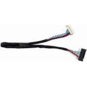 AWG26-28 LVDS Cable With UL VW-1 Flammability Rating And Dielectric Strength ≥1000V/min