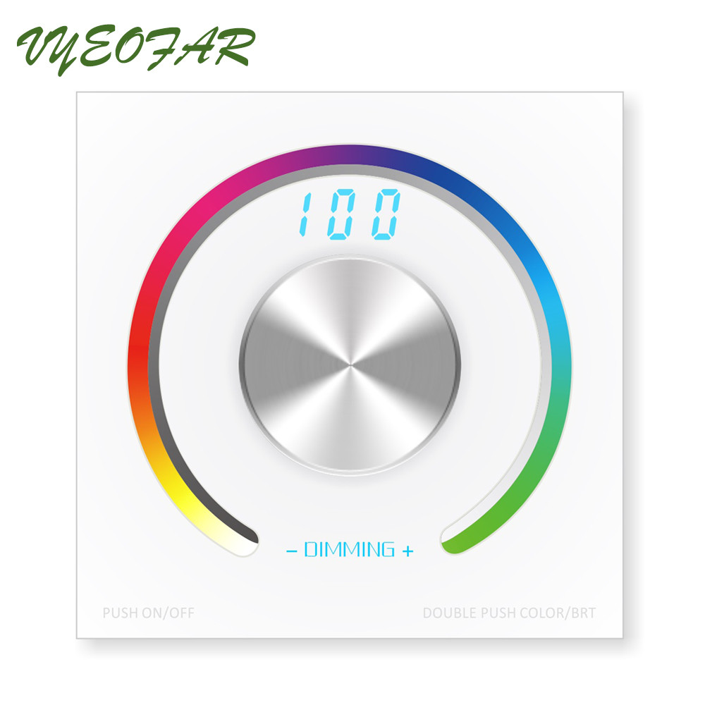 Easy Operation RGB LED Light Controller More Durable With Encoder Rotary Knob