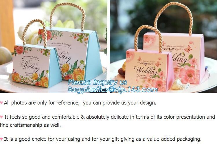 Customized Red Printed Kraft Paper Shopping Bag with Ribbon Handles and Bowknot,Kraft Paper Shopping Bag with Kinds off