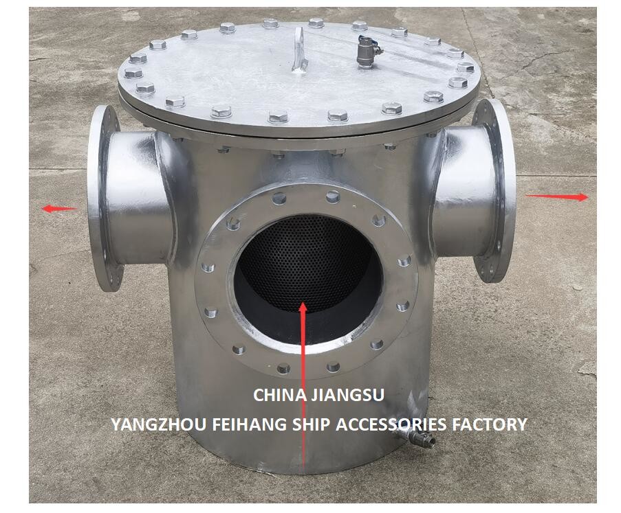 Stainless Steel 3-Type 3Ways Can Water Filter Flanged Design 5K Or 10K Hot Galvanized/Epoxy Paint