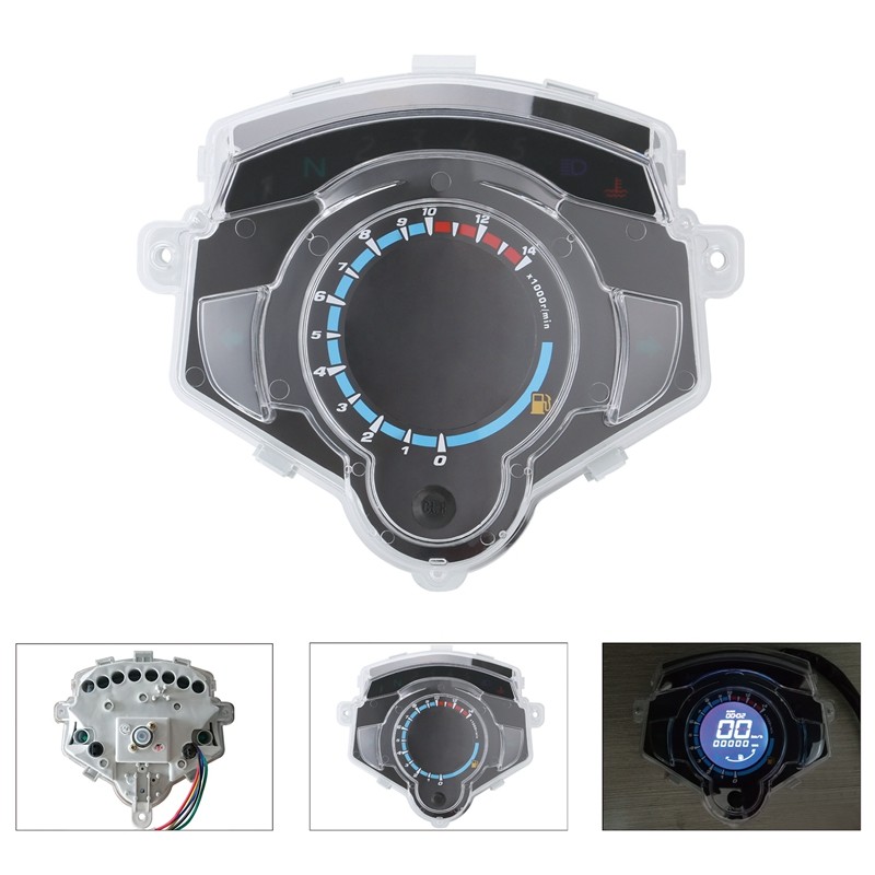 14000RPM Motorcycle Meter