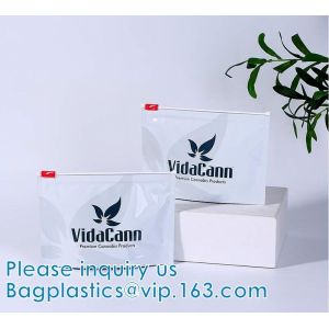 Child Resistant Locking Pouches, Zipper Pouch Custom Printed Packaging Exit Bag