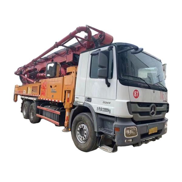 Powerful HAODE Sany SYM5337THB 52m Mortar Concrete Pump Truck Boom Concrete