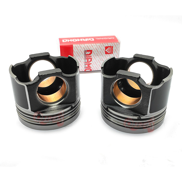 RE555132 John Deere Engine Parts Crown Piston With Snap Ring For 6090