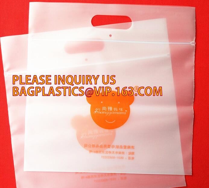 High Quality Two Track Transparent Vacuum Plastic PE Zipper for package bag, separable plastic open end double track zip