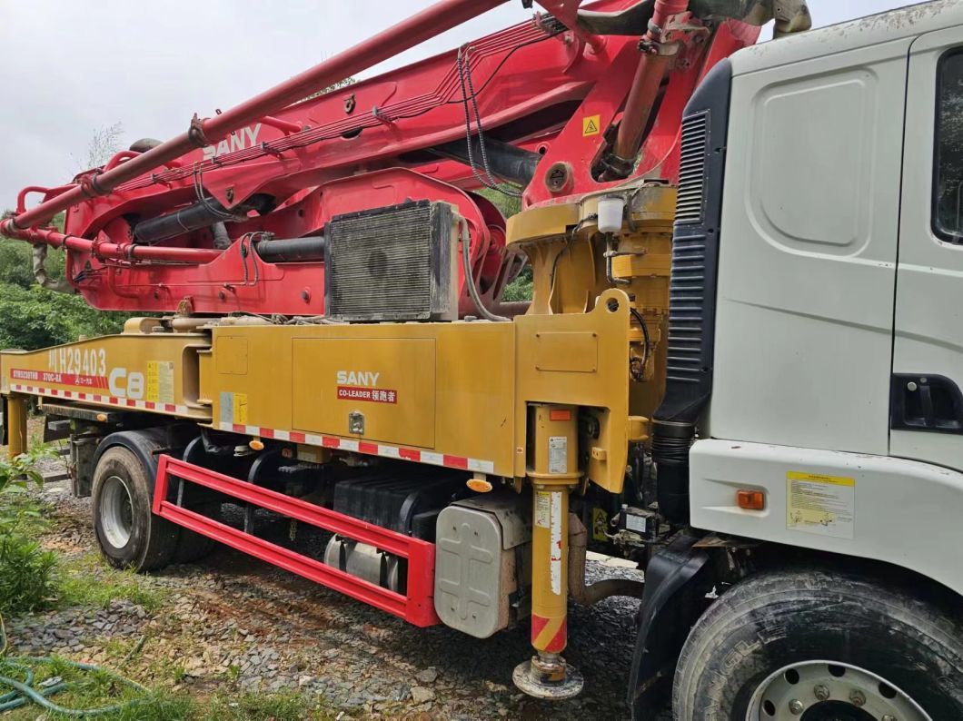 Sy Mini Concrete Pump Truck 37 Meters, Stock Direct Sale