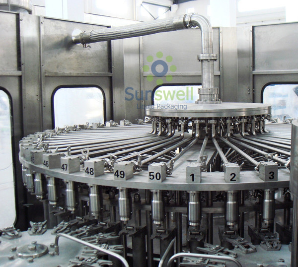 High Capacity 500ml Juice Syrup Filling Machine with Gravity Filling