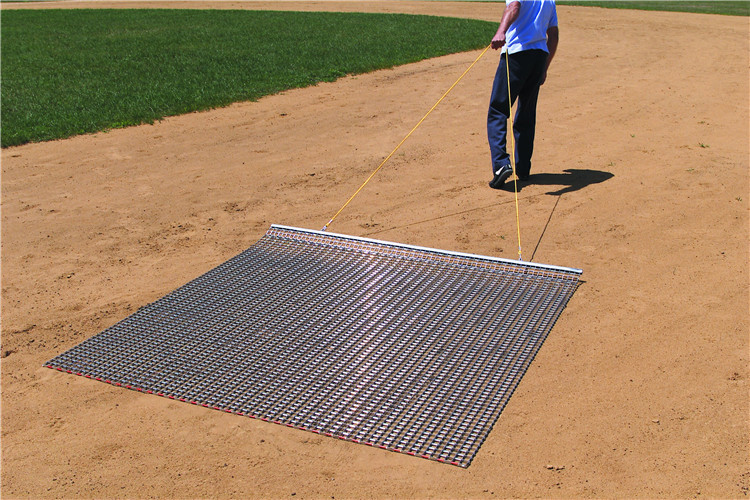 6'X4' Metal Drag Mats Excellent Tool For Evenly Spreading Soil And Sand