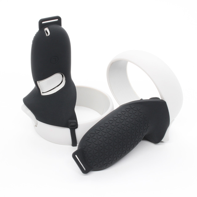 For Oculus Quest 2 VR Touch Controller Silicone Cover Skin Protective Case VR Headset Handle Grip for Oculus Quest 2 Accessories