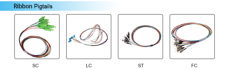 0.9mm Diameter Fiber Cable Assembly 9 / 125 G657A1 SC / UPC Simplex Polished White
