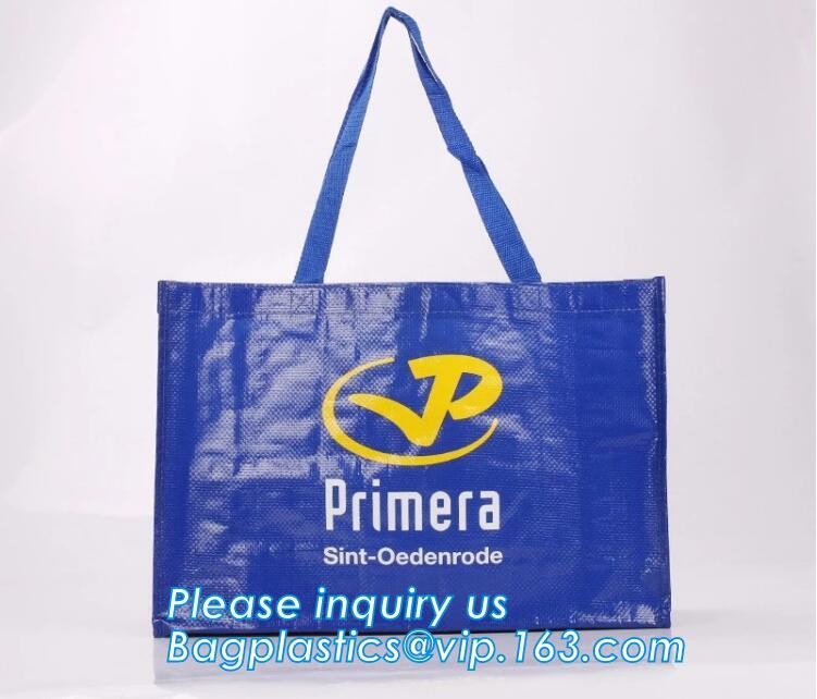 Custom Huge Luggage PP Woven Bag With Zipper Lock,PP Woven Shopping Bag,Factory customized cheap laminated pp woven shop
