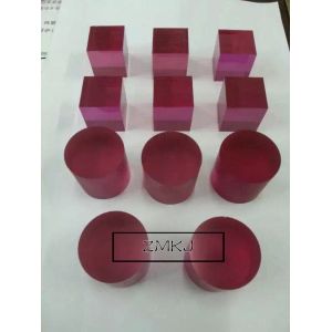 Wearable Synthetic Ruby Custom Shape Red Titanium Sapphire Laser Crystals