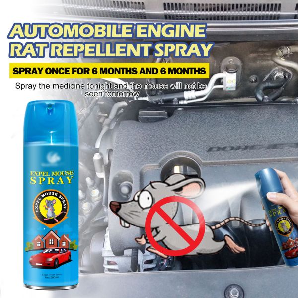 Natural Rat Repellent Spray – Safe and Effective Rodent Deterrent for Home Use Daily Chemicals