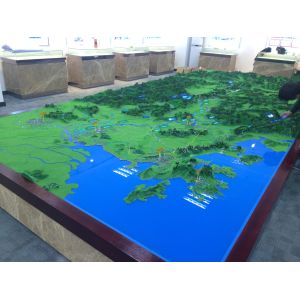1:500 Regional Topography Model Architecture Hydrology Model Customized