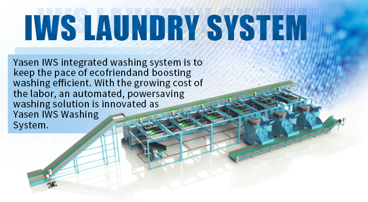 Laundry System of Washer Extractor Machine Set of Equipment for Hot Water Cleaning