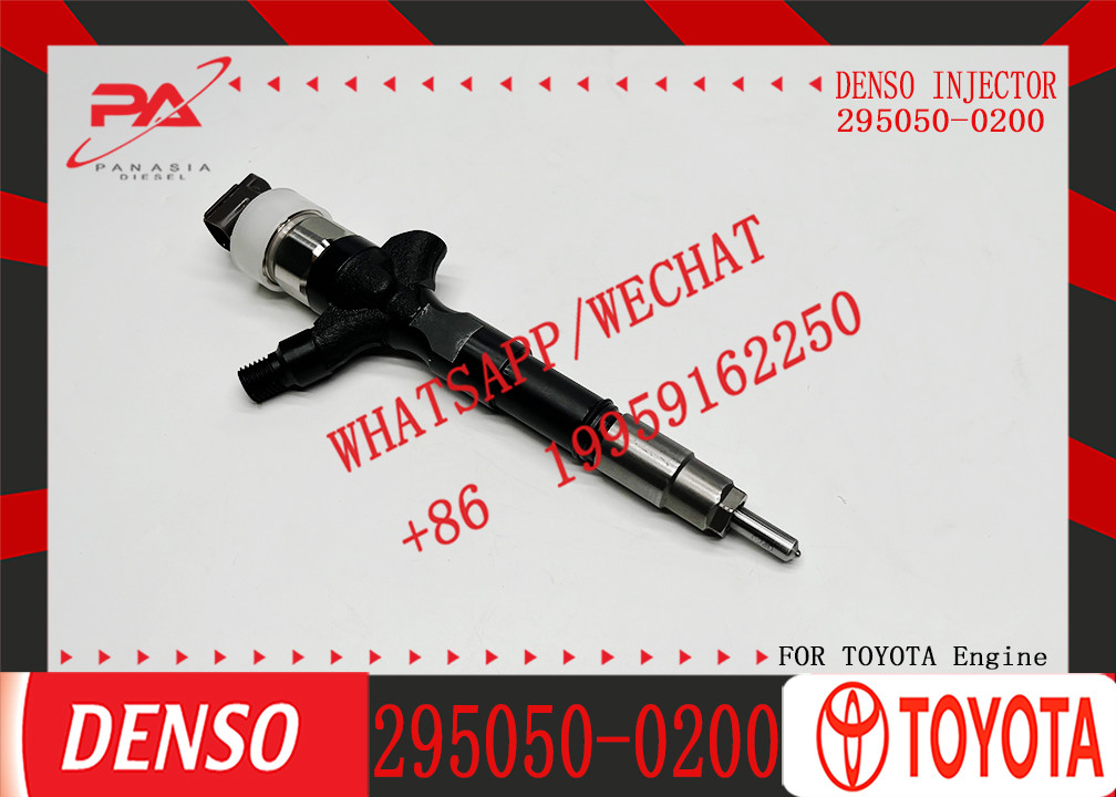Good Selling 295050-0200 295050-0100 295050-0470 Diesel Injector Common Rail Fuel Injector Excavator 23670-30400 23670-39196