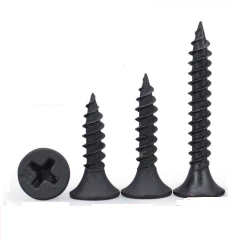 Hard Fiber Nail DIN18182 Standard Color Zinc Cross Countersunk Head Self Tapping Screw