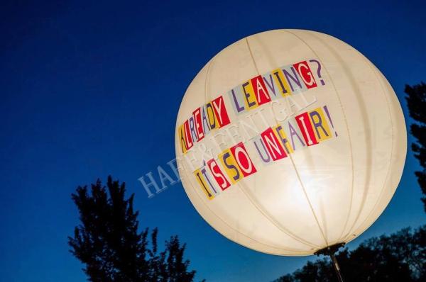 Inflatable Lighting Advertising Marketing Decoration Balloon 230V Can Be