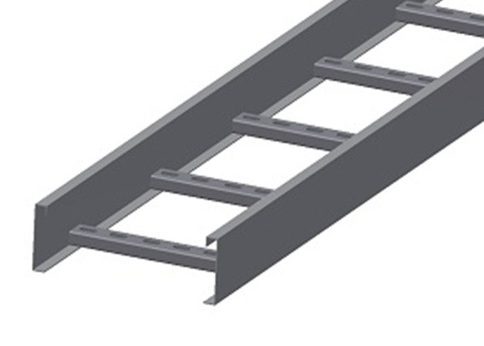 Durable Customizable Length Aluminum Cable Ladder