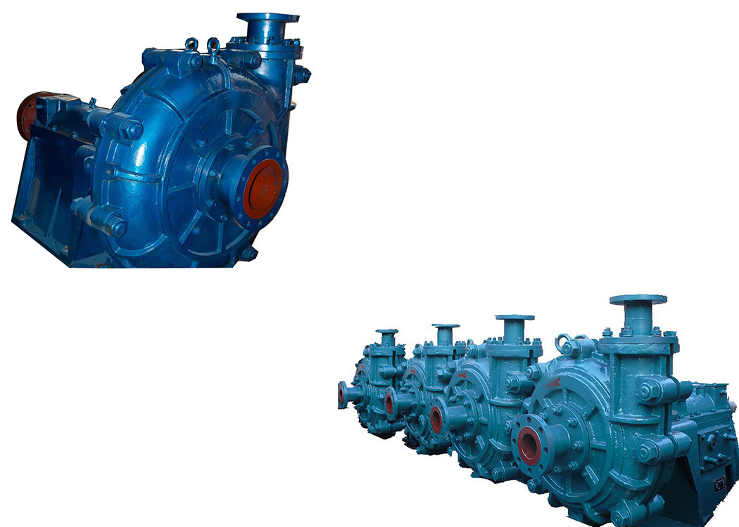 High Chrome Alloy Abrasive Slurry Pump , Cement Slurry Pump Diesel / Electronic Fuel