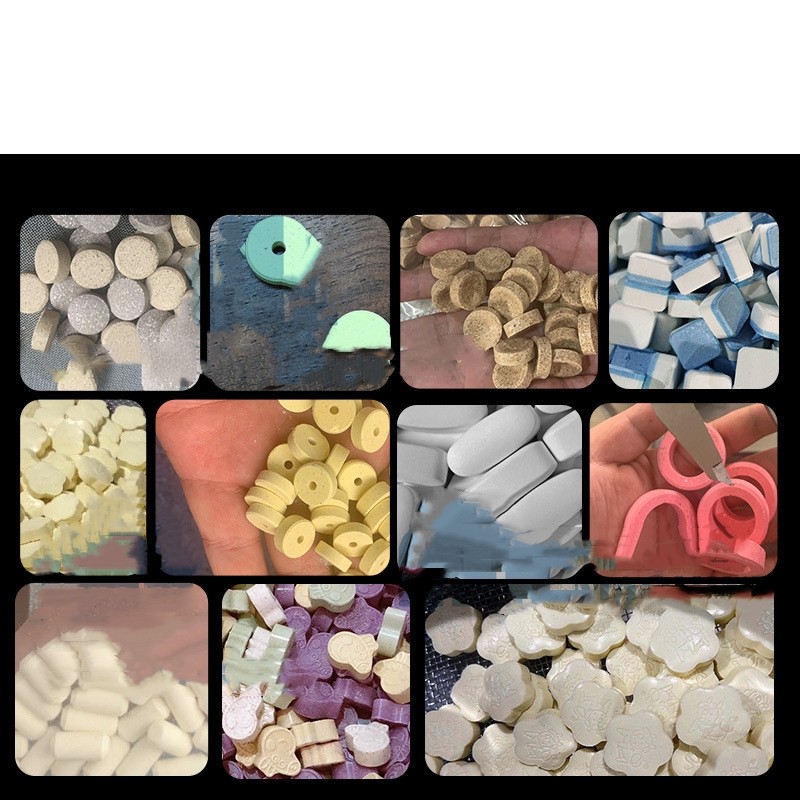 Stainless Steel 1400 Rpm Rotary Tablet Press Candy Medicine Milk Die Cutting