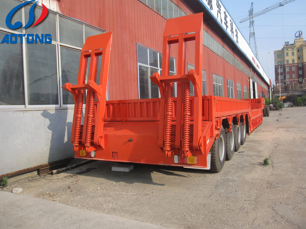 Lowboy Trailer for Heavy Machine/Equipment Transportation NDRC Announced Enterprise 226