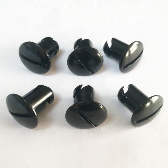 Universal Car Fitment Sprint Car Black DZUS Buttons 7/16"X .500" Aluminum Stock for Unmatched Performance and Durability
