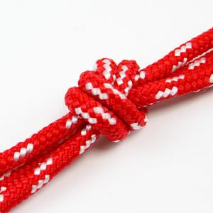 China Soft Nylon Cord Double Braided Climbing Rope For Dog Rope Collar High Strength on sale