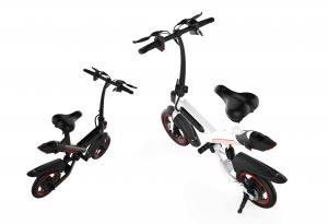  Multi Functional Small Folding Electric Bike Triangle Body Design Durable Manufactures