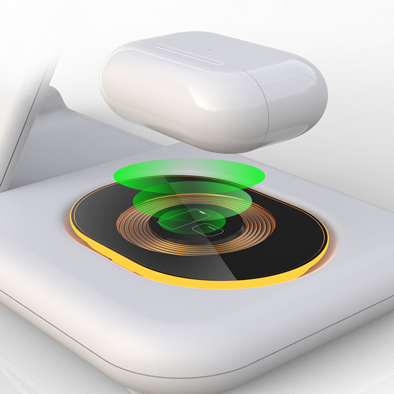 High Quality Fast Charging Station Stand Charger Wireless Charger 4 In 1 For Apple