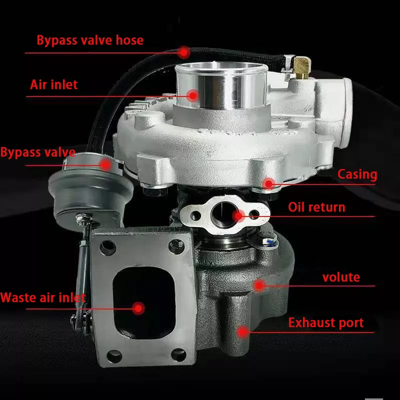 Steel Turbocharger for ISUZU 4JJ1 D-Max 3.0L Auto/Truck Engine Repair/Replacement