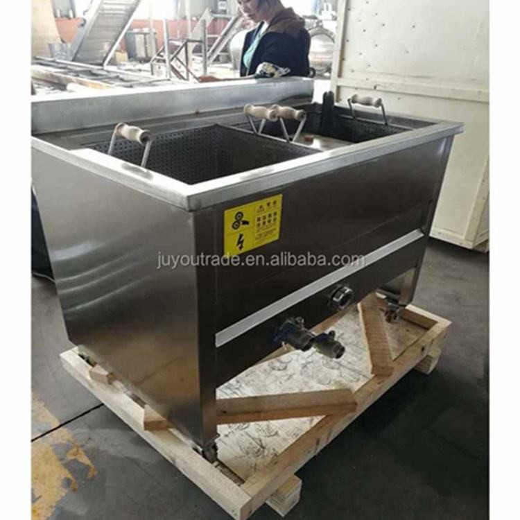 50L Deep Oil Fryer Machine Oil Water Separation Food Frying Machine