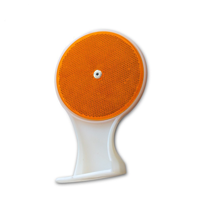 Highway Guardrail V Type Reflector PVC Safety Warning Post For Traffic Control