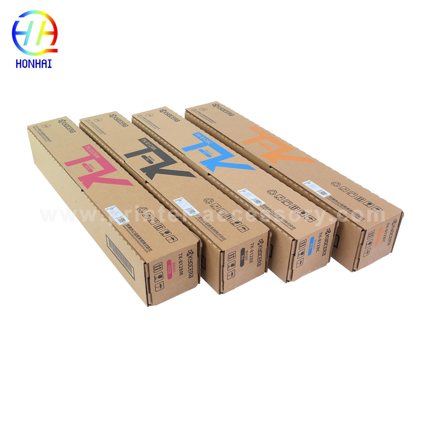 Toner Cartridge For Kyocera ECOSYS M8130CIDN TK-8128K TK-8128C TK-8128M TK-8128Y 1T02P3BCN1 1T02P3ACN1 1T02P30CN1 1T02P3CCN1 Printer Toner Cartridges