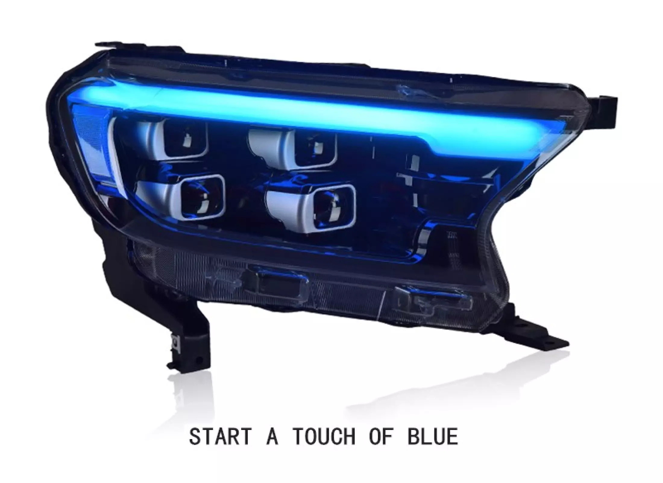 Car Auto Lights 4 Lens Headlight Tail Light Turn Signal Ford Ranger 2015