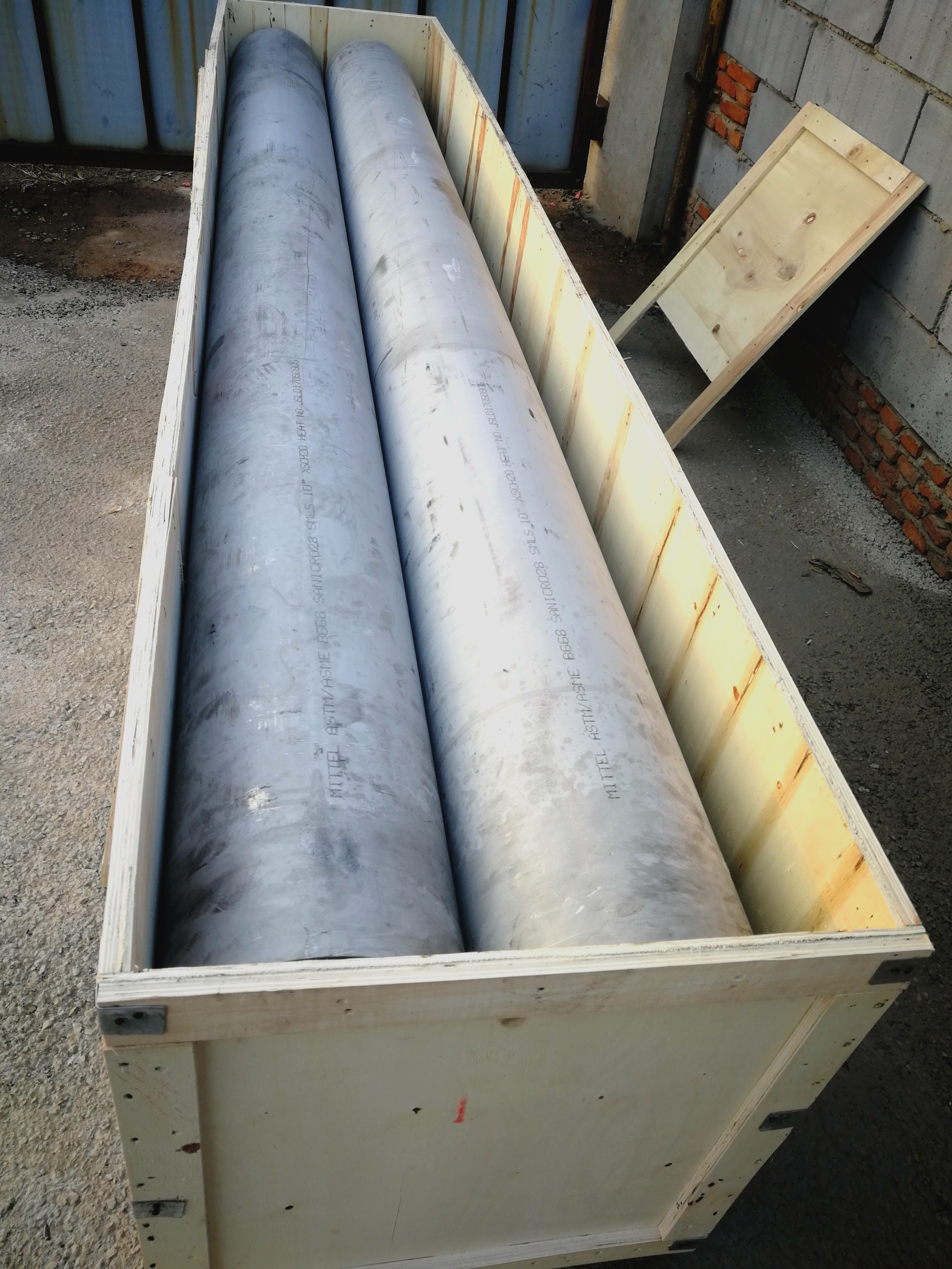 ASTM B622 / B626 Hastelloy C276 Seamless SS Round Tube UNS N10276