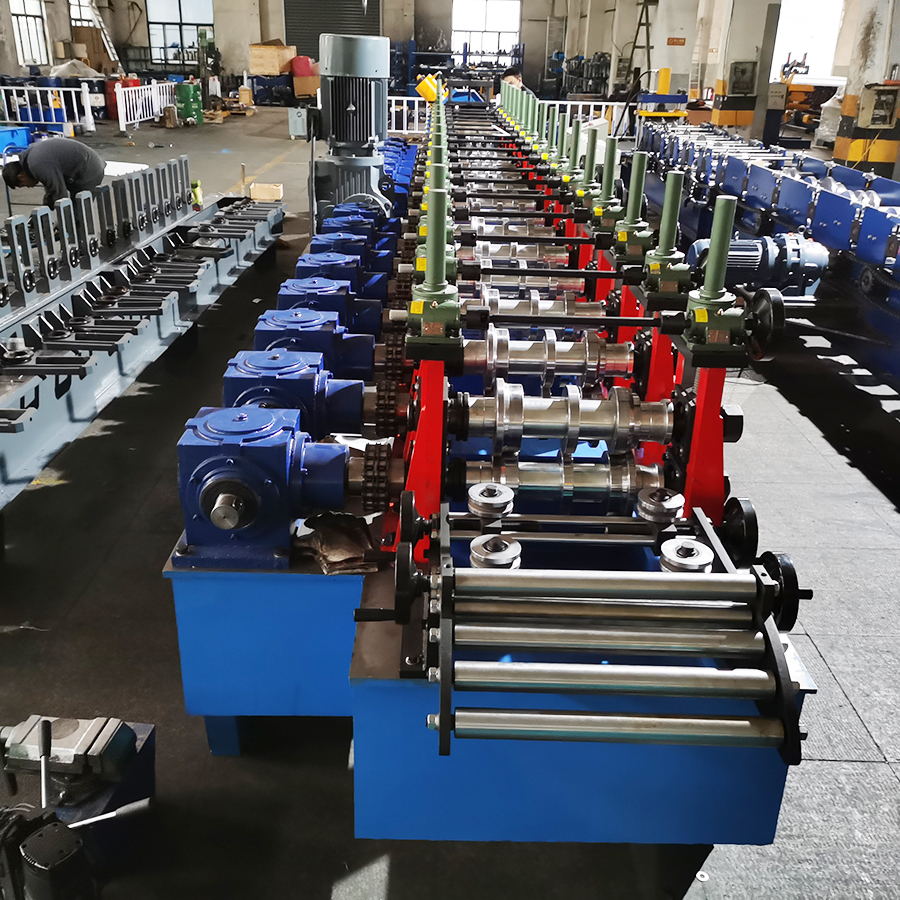 Stainless Steel Scaffold Forming Machine For Floor Decking Making
