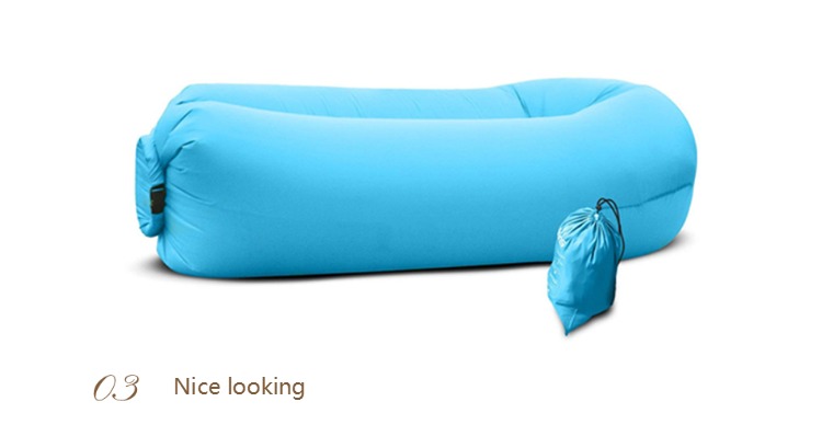 Factory direct Outdoor Furniture Hangout lazy air sleeping bag