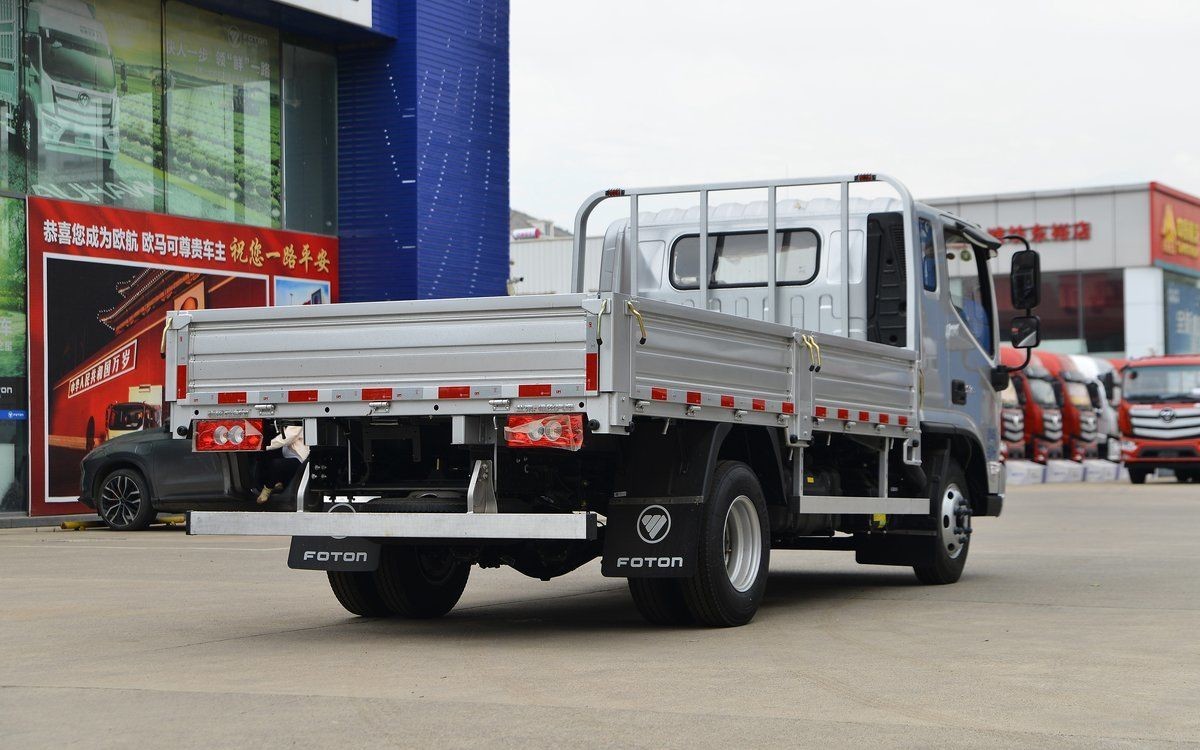 Foton Omak S1 160HP 4.17M Single Row Palletized Light Cargo Truck Cargo Box Truck