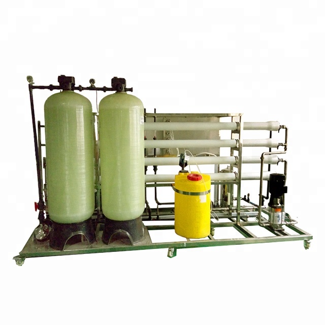 Solar Powered Containerized Water Treatment Systems RO Purifier 2500L/Hour