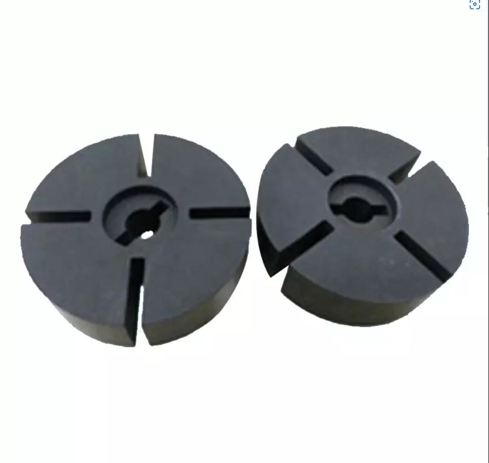 Custom Degassing Carbon Graphite Rotor Wear Resistance For Aluminum Industry