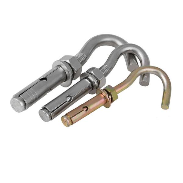 Ring Hook Concrete Sleeve J Type Expansion Anchor Bolts Zinc Plated Stainless