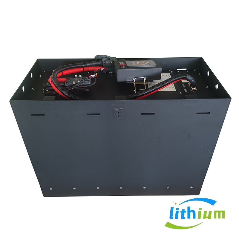 404Ah Power Black Forklift Battery Lithium Power For Forklifts