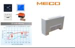  CE 2 Pipe 200CFM Floor Standing Fan Coil Unit With Front Air And Bottom Air Return Manufactures