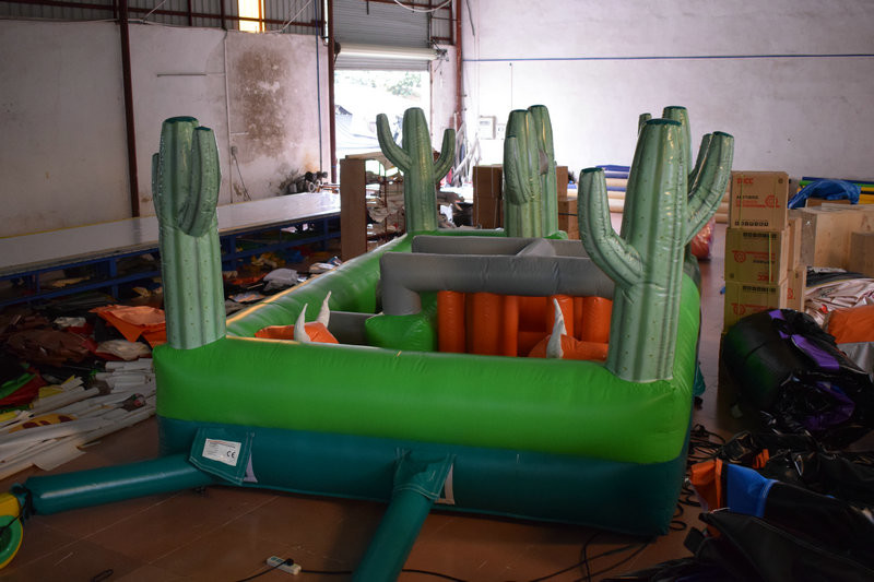 Small Wild West Inflatable Sport Games / Inflatable Obstacle Course For Kids Under 5 Years