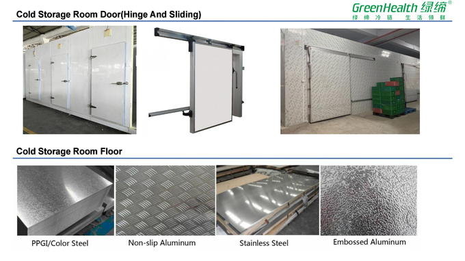 Cold Chain Storage Solutions Low Noise Walk-in Freezer High-Capacity Freezer Room